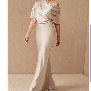 Pryce Off-the-Shoulder Column Dress by BHLDN